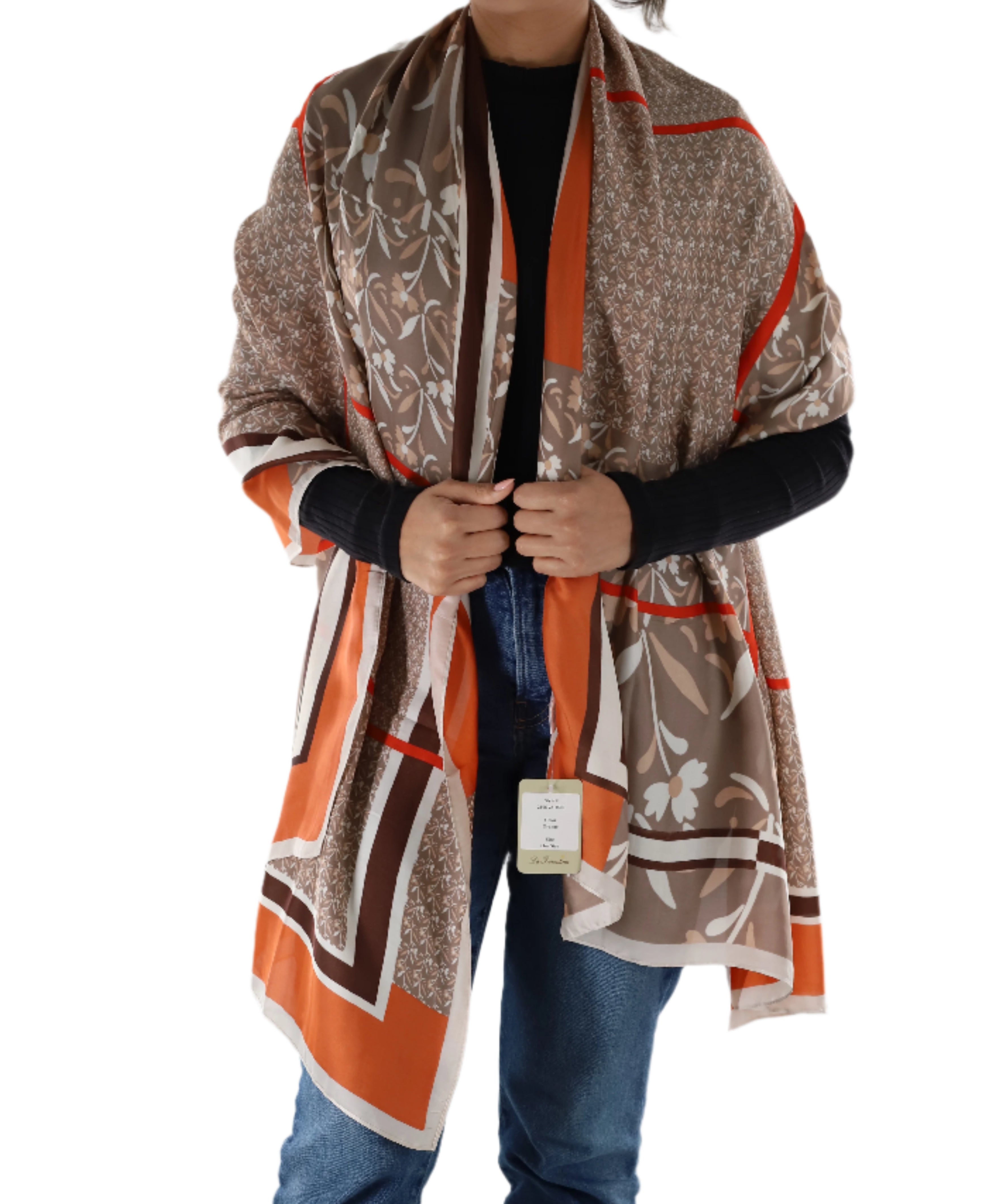 Floral Pattern Scarf