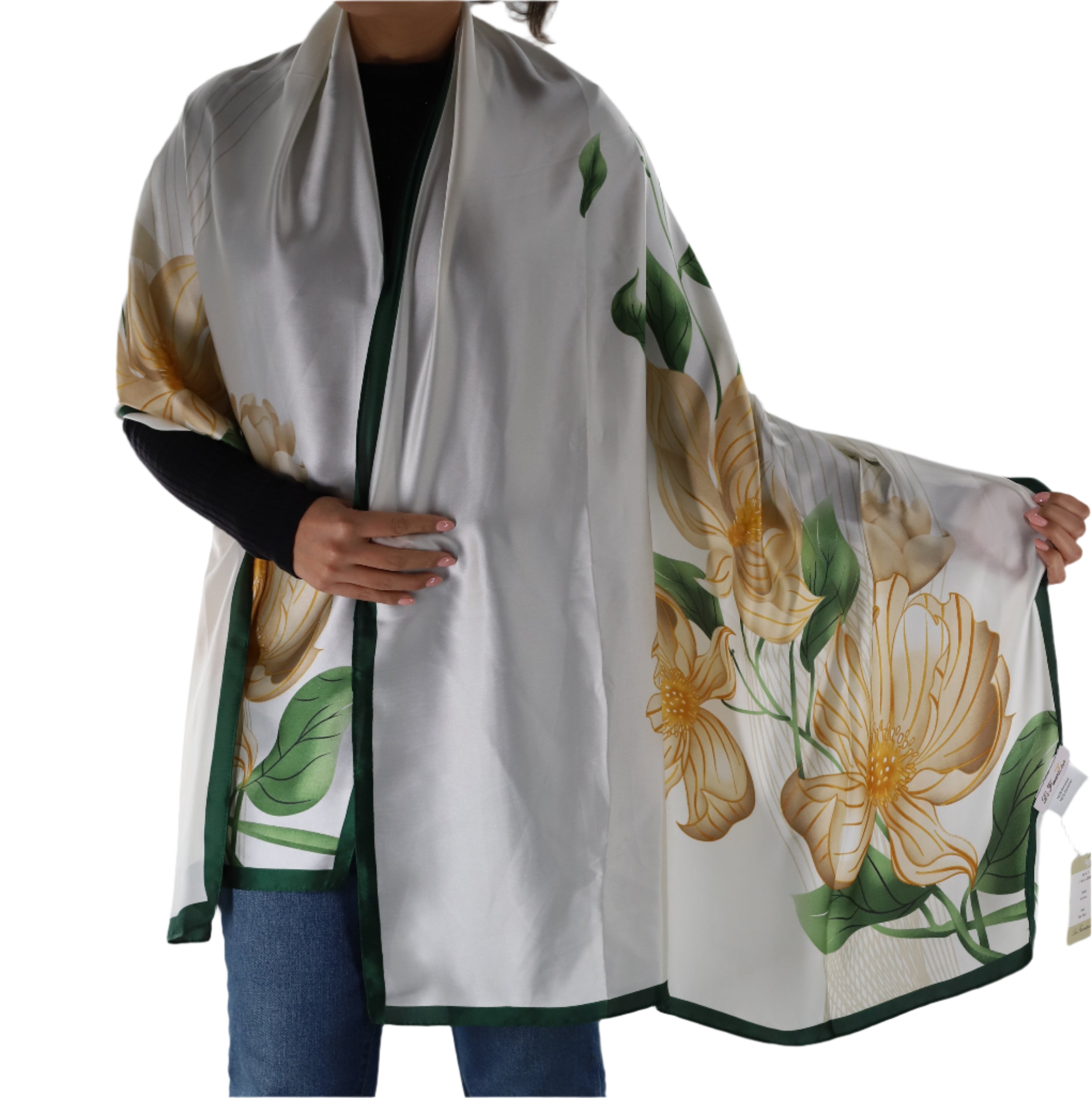 Floral Pattern Scarf