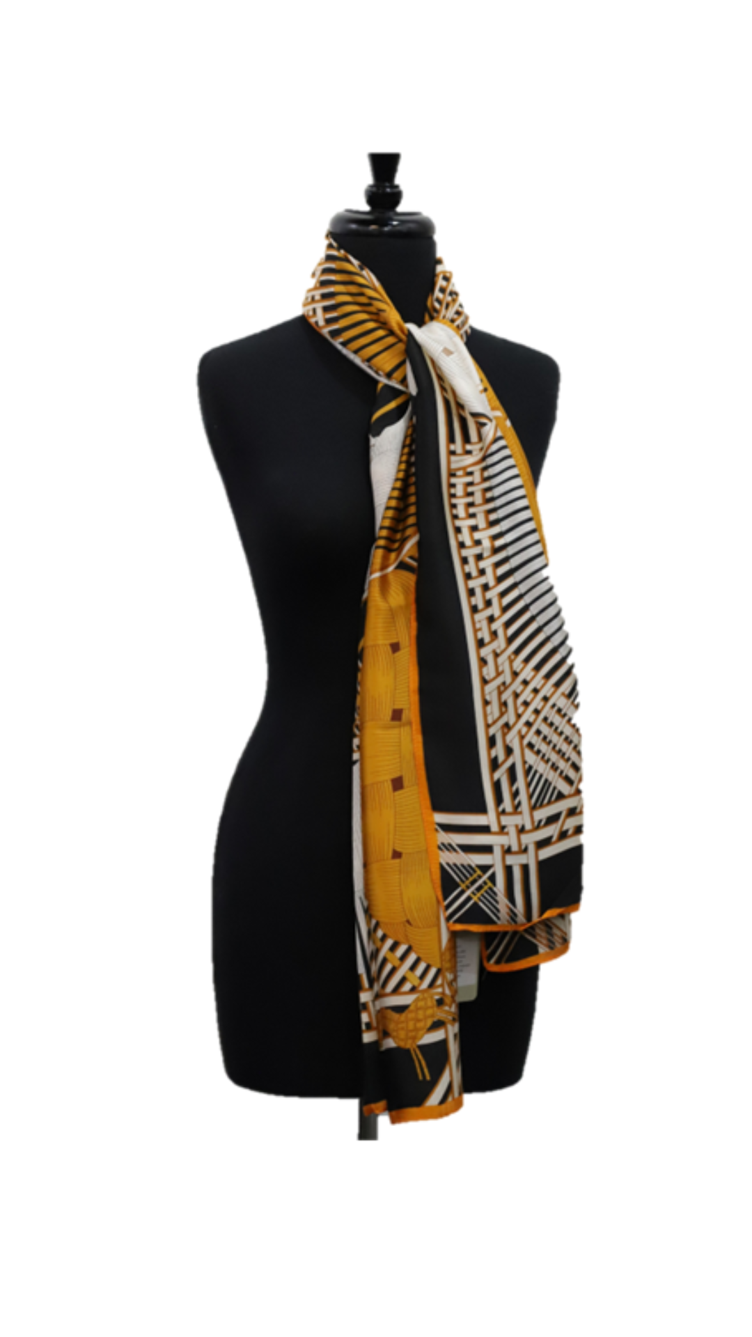 patterned scarf