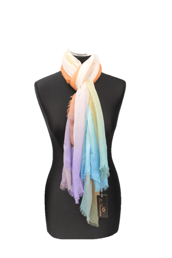 Tie Dye Spring Scarf