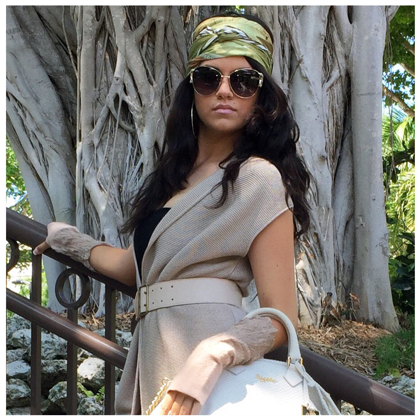 Marrero Collection Italia Square Silk Scarf