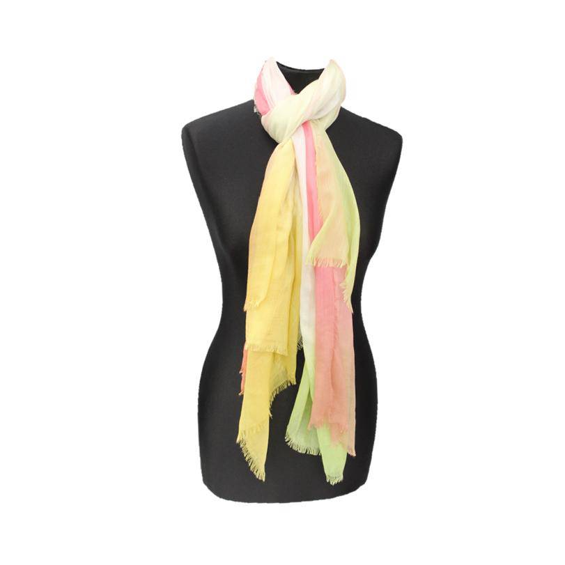Tie Dye Spring Scarf